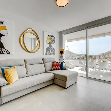 Modern New Terrazas De Costa Adeje. Heated Pool, Big Terrace And Private Parking Адехе