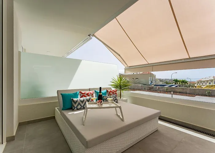 Modern New Terrazas De Costa Adeje. Heated Pool, Big Terrace And Private Parking Апартаменты Адехе