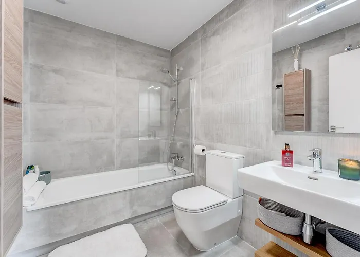 Modern New Terrazas De Costa Adeje. Heated Pool, Big Terrace And Private Parking Апартаменты Адехе