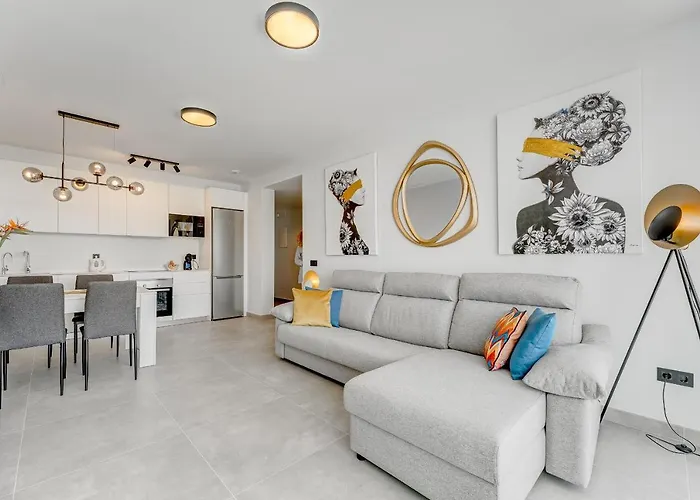 Modern New Terrazas De Costa Adeje. Heated Pool, Big Terrace And Private Parking *