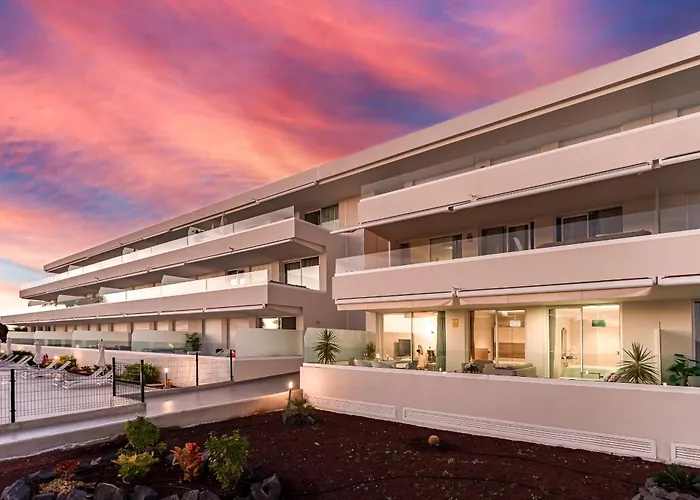 Modern New Terrazas De Costa Adeje. Heated Pool, Big Terrace And Private Parking *