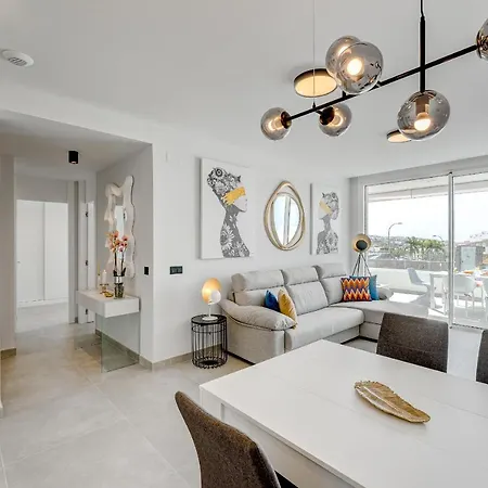 Modern New Terrazas De Costa Adeje. Heated Pool, Big Terrace And Private Parking